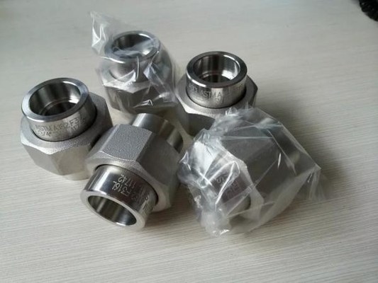 Zinc Coated Forged Steel Pipe Fittings Mss Sp83 Class 3000 Standard