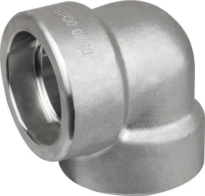 High Precision Forged Steel Pipe Fittings , Butt Weld Elbow 90 Degree