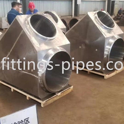 A182 F92 Forged Steel Pipe Fittings Tee Alloy Material Anti Rust Painting