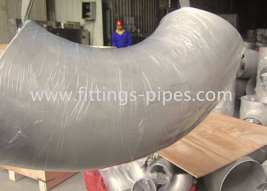 Prefabricated Astm A234 Wpb 90 Degree Lr Elbow 711 ×32.27mm Butt Weld