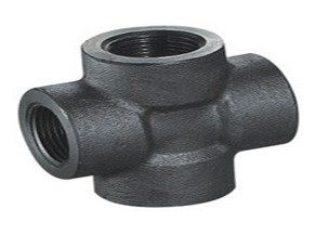 Astm A815 Socket Weld Cross , Industrial Forged Pipe Fittings