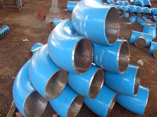 15CrMo P91 Legierstahl Fittings Rohr Ellbogen Sand Blast